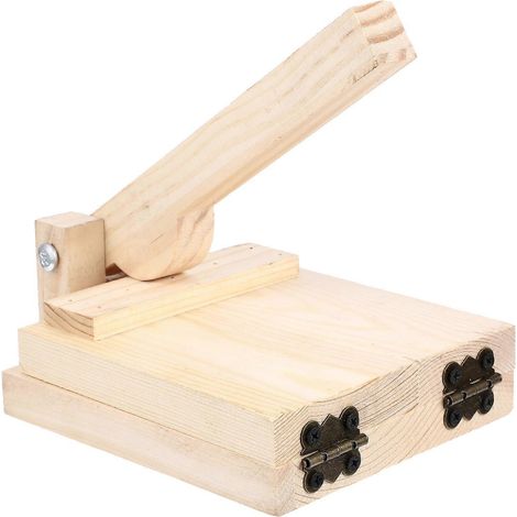 Kreative Teigpresse Aus Holz, Einfache Ravioliform, Küchenaccessoire – 16,50 X 13,00 X 6,54 Cm