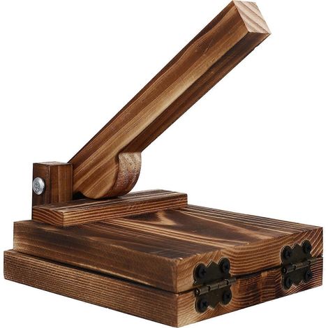 Kreative Nudelpresse Aus Holz, Einfache Ravioliform, Küchenaccessoire – 16,50 X 13,00 X 6,54 Cm