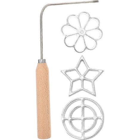 Waffelform Aus Aluminium Mit Griff, Timbalesform, Form Für Frittierte Snacks, Diy-snackform – 24 X 13,5 Cm