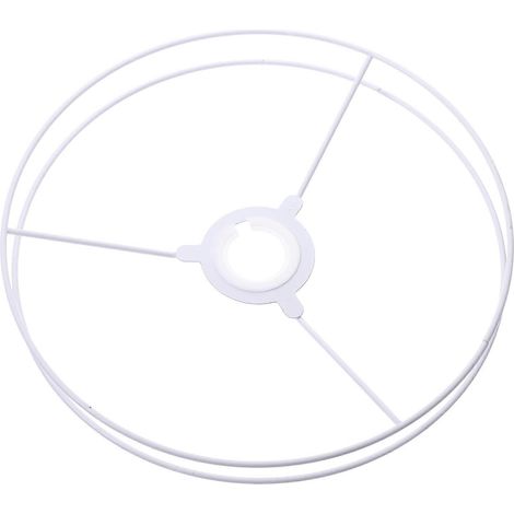 30 Cm Lampenschirmgestell Im Vintage-stil Für Den Selbstbau Von Lampenschirmen – 30,00 X 30,00 X 3,50 Cm