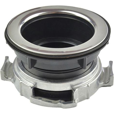 Flansch-kontermutter Für Küchenabfallzerkleinerer – Zubehör Für Abfallzerkleinerer (110 Mm Innendurchmesser) – 11 X 11 X 9 Cm – Schwarz