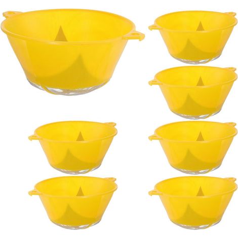 Set Mit 10 Farbsieben Für Wasserbasierte Ölfarben, Größe M (15,7 X 13 Cm), Gelb