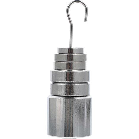 Professioneller Schlitzhammer-satz Mit Auswuchtwerkzeug Und Ständer – 11 X 3,5 X 3,5 Cm – Silber