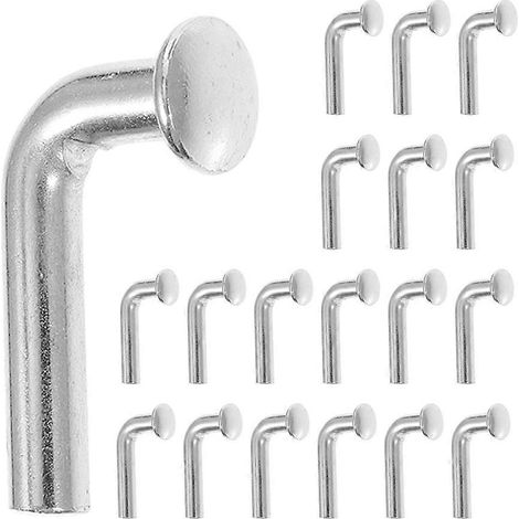 50 J-förmige Sicherheitsstifte, 6 Mm, Für Universelle Palettenregale – Hochleistungs-sicherheitsstifte – 3,60 X 1,20 X 0,60 Cm – Silber