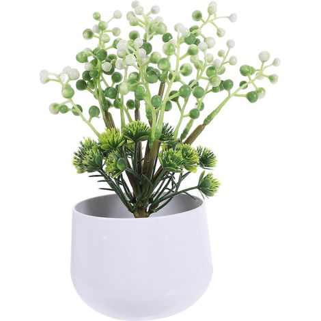 Künstliche Topfpflanze, Künstliche Topfblume, Bonsai-dekoration – 21 X 12 Cm