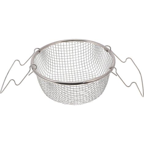 Frittierkorb Aus Edelstahl (silber) - 18 X 18 Cm - Silber