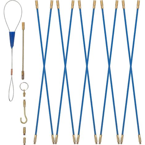 Glasfaser-kabelziehwerkzeug-set Für Elektrische Kabel – 330,00 X 0,50 X 0,50 Cm