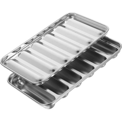 Wurstform Aus Edelstahl (farbe Zufällig) – 18,8 X 10,9 Cm – Schwarz