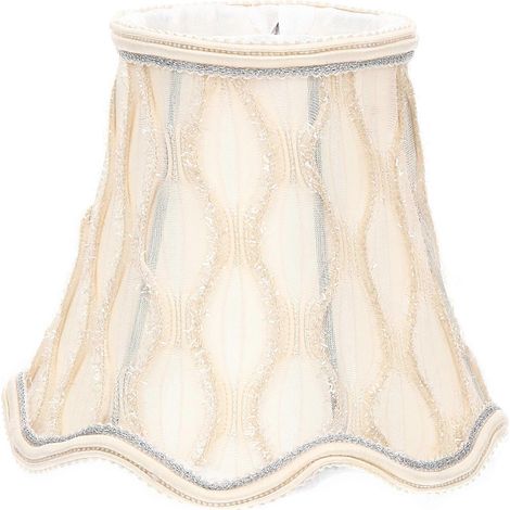 Stofflampenschirm Für E14/e27-fassung, Vintage-stil, Wandmontage. – 13 X 13 Cm