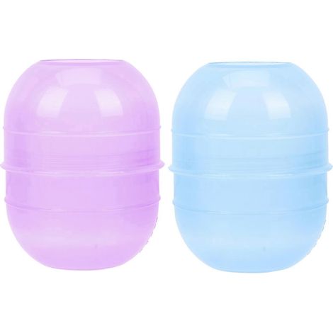 Set Mit 2 Mischbechern Für Haarfarbe – 11,00 X 8,50 X 8,50 Cm – Farbe Zufällig