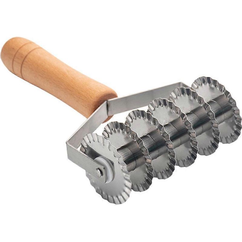 Ausstecher Aus Edelstahl Mit Holzgriff, Küchenutensil Für Den Hausgebrauch – 20,50 X 11,50 X 5,50 Cm