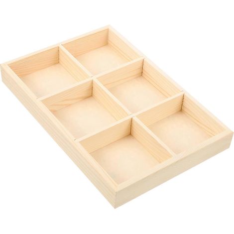 Stifteablage, Stiftehalter, Stifteorganizer, Stiftebox Aus Holz, Stiftehalter – 24,5 X 16,3 X 3 Cm