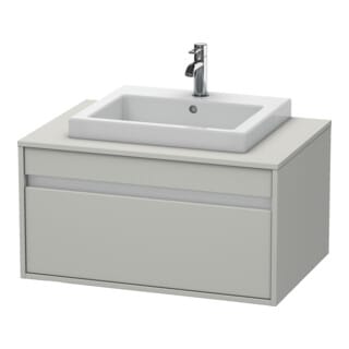 Duravit Waschtischunterschrank Ketho 80x55cm, bg m, f EWT m, 1 Ausz., wandhängend