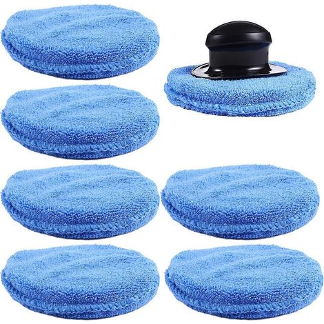 Set Mit 8 Autoreinigungs- Und Polierschwämmen – 12,5 X 12,5 Cm