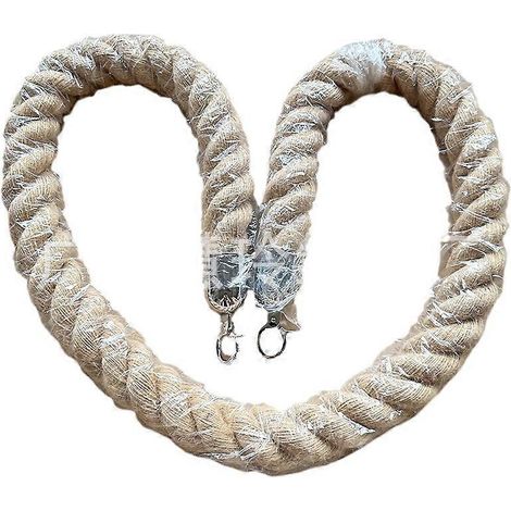 Sicherheitsleine, Stangenleine, Absperrseil, Sicherheitsstangenleine, Warteschlangenabsperrseil – 150 X 2,80 X 2,80 Cm