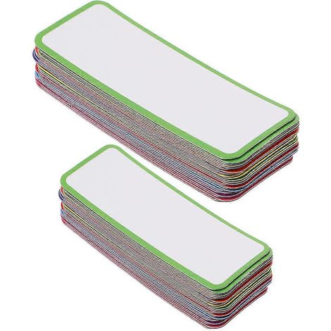 67 Abwischbare Magnetetiketten, Beschreibbare Magnet-memo-etiketten Für Das Lager – 8,00 X 3,00 X 0,10 Cm