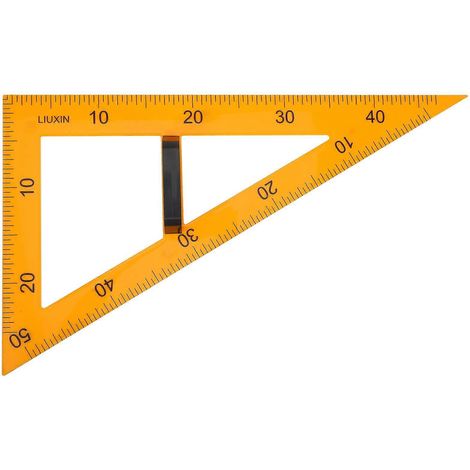 Magnetisches Tafel-set Mit Geodreiecken Und Griff – 50,70 X 29,80 X 0,50 Cm – Gelb 2
