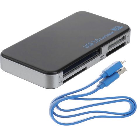 All-in-one Usb 3.0 Compactflash-kartenleser-adapter Ms Xd 5 Gbit/s – Schwarz