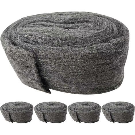 Packung Mit 5 Stahlwoll-nagetierstopfen, Mauselochabdichtungen. – 31,00 X 7,00 X 1,00 Cm