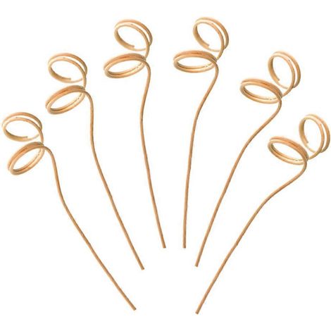 20 Gewellte Rattan-aromastäbchen, Natürlicher Duft, Flammenlos, Aromatherapie-zubehör, Ätherische Öle Vernebelbar, Große Rattanstäbchen – 24 X 3 Cm