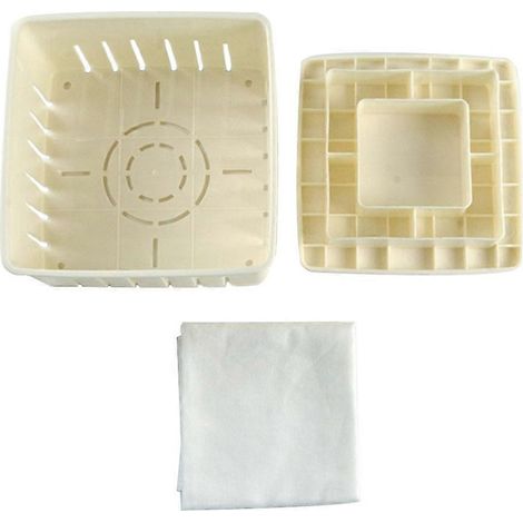 Praktische Tofuform, Küchenhelfer Zur Tofuherstellung, Einfache Tofuform – 17 X 17 Cm