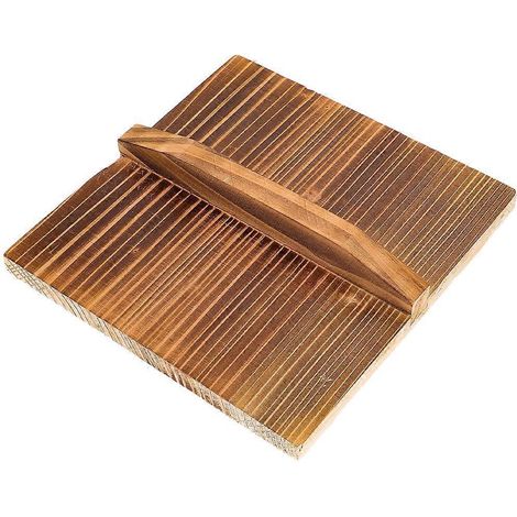 Deckel Für Tamagoyaki-pfanne, Japanischer Omelettpfannendeckel, Ersatzdeckel Für Japanische Eierpfanne Aus Holz – 20,00 X 20,00 X 4,20 Cm – Dunkelbraun