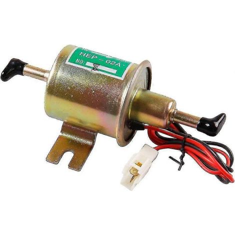 Modifizierte 12v Hochleistungs-elektrokraftstoffpumpe Aus Metall, Universell Für Kraftfahrzeuge, Hep-02a (gold)