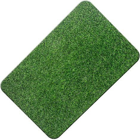 Fußmatte Aus Kunstrasen, Kunstrasenmatte Für Den Außenbereich – 60,00 X 40,00 X 2,00 Cm