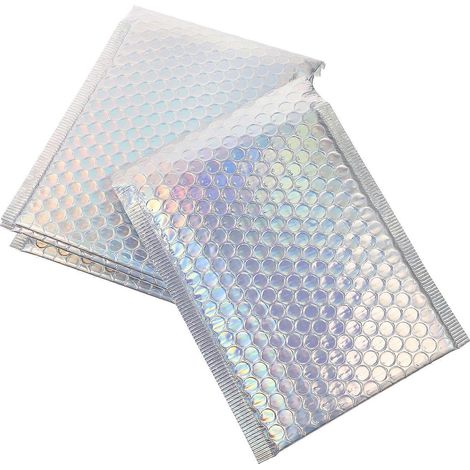 Set Mit 16 Luftpolster-versandtaschen, Kleidersäcken, Selbstklebenden Versandtaschen – 18 X 15 Cm