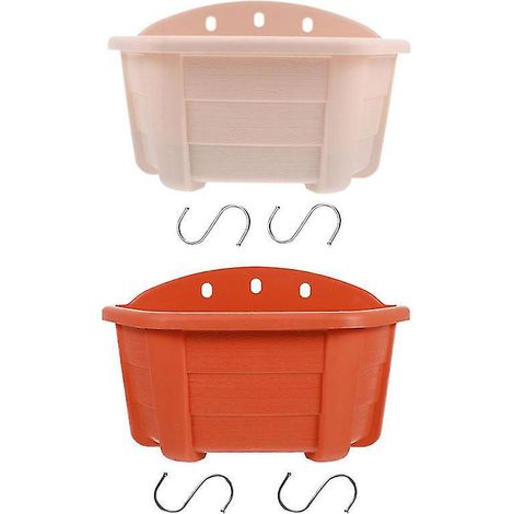 Set Mit 2 Kreativen Blumentöpfen