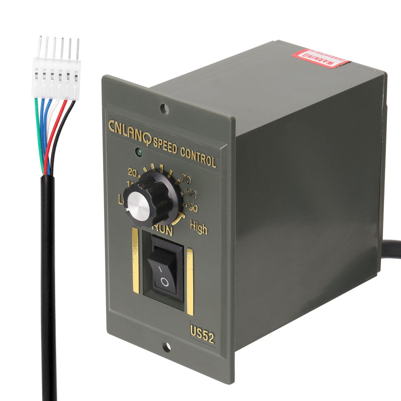 400-w-drehzahlregler (ac 220 V) Mit Abs-gehäuse, Präziser Drehzahlregelung Und Kontrollleuchte