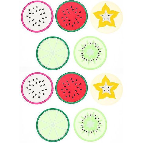 30 Fruchtförmige Untersetzer