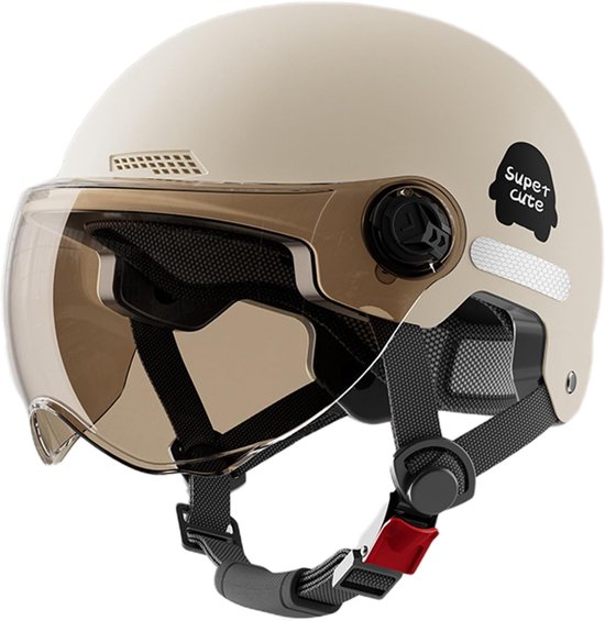 Rollerhelm – Sicherheitshelm – Schutz Während Der Fahrt – Hochfestes Abs – 45–65 Cm – Weiß