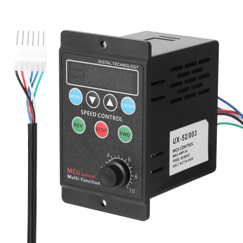 Multifunktionaler 400w Ac220v Motordrehzahlregler Mit Zieldrehzahlanzeige Und Einstellbarem Wert.