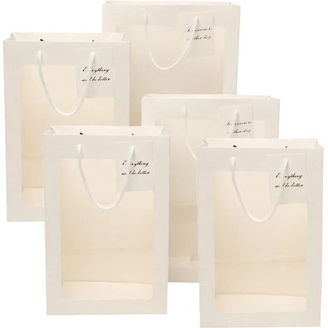 Set Mit 5 Taschen Mit Sichtfenster