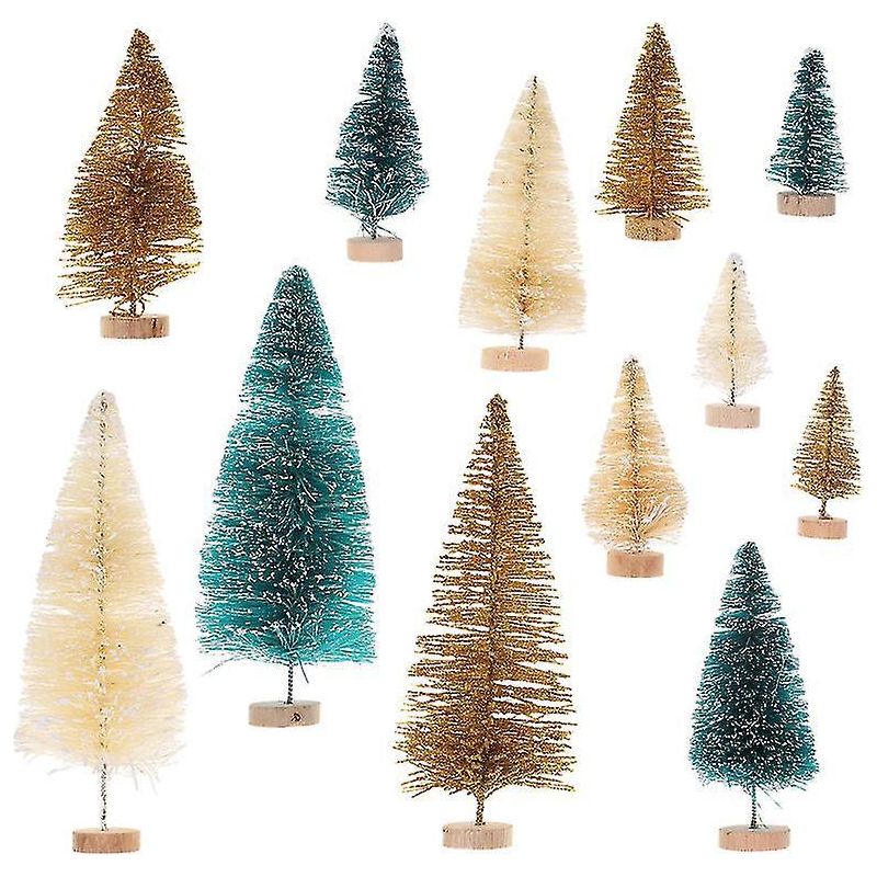 24 Kleine Weihnachtsbäume