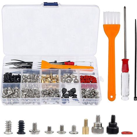 330-teiliges Montageschrauben-set Für Desktop-gehäuse + Kabelbinder
