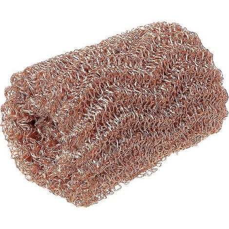 Zerbrochener Roter Kupferschaumfilter Zum Filtern Von Gasen Und Flüssigkeiten, Zum Entschäumen Von Dämpfen Und Flüssigkeiten.