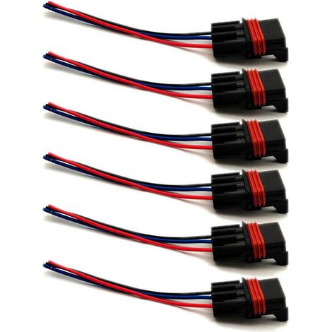 Satz Mit 6 Robusten Impulsstromkabelsteckern Für Xp100 Rs1 (2018-2019)
