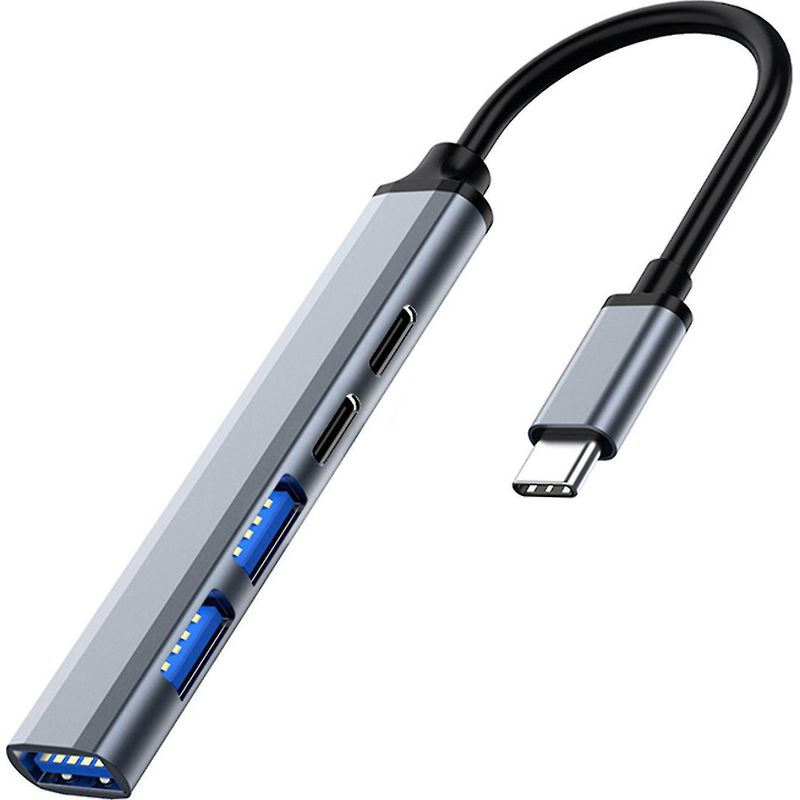 5-in-1 Multifunktionaler Usb-c-hub, Usb-c-zu-usb-c-pd-adapter/konverter