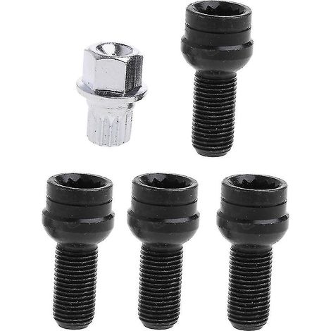 M14x1,5 Mm Diebstahlsicherungsschraube Für Stahlfelgen, Kompatibel Mit Abschließbaren Radmuttern.