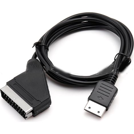 Stereo-audiokabel Mit Europäischem Scart-stecker Für Die Sega Dc128 Spielkonsole, Oxidationsbeständig
