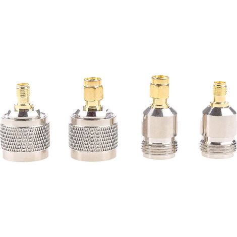 Hf-koaxialadapter Sma-stecker Auf N-buchse (4er-packung)
