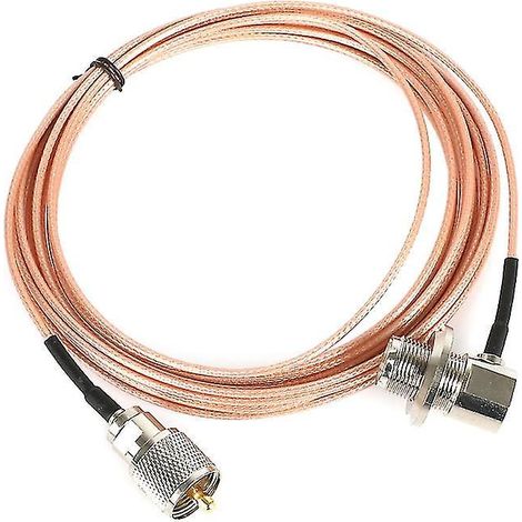 5 Meter Langes Sc316-koaxialkabel Mit Pl-259/so-239-antennenstecker Für Funkgeräte