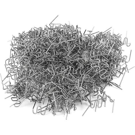 600 Vorgeschnittene, Flache Wellenklammern Von 0,6/0,8 Mm Für Kunststoffhefter (reparatur)