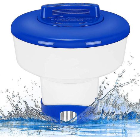 Schwimmender Pool-dosierer, 18 Cm (7 Zoll) Schwimmender Chlor-dosierer, Leistungsstarker, Einstellbarer Chemikalien-dosierer Für Innen- Und Außenpools, Spas Und Whirlpools.