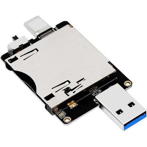 Tragbarer Cf-express-kartenleser Usb 3.1 Typ A+c 10 Gbit/s