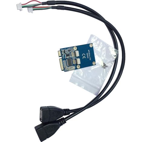 5-polige, 2-port-mpcie-zu-usb-2.0-konverterplatine Für Usb-funkmausempfänger