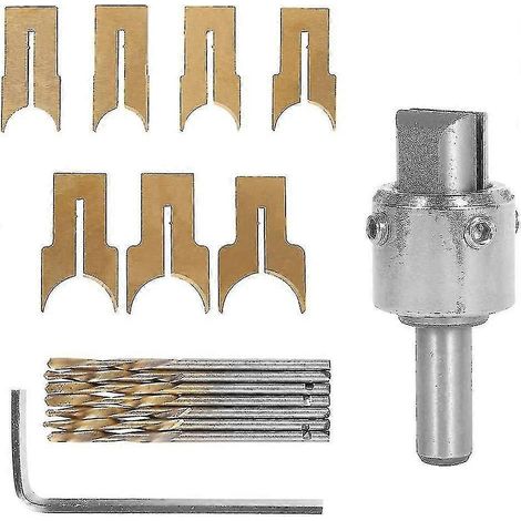 Set Mit 16 Holzkugelbohrern Und Metallkugelschneider Für Die Herstellung Von Holzperlen Und Holzbearbeitung
