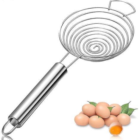 Eigelbtrenner – Eiersieb Aus Edelstahl – Küchenutensil